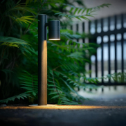 Lucide Arne 1 - Gartenleuchte - 50 cm - 5W LED inkl. - IP44 - schwarz