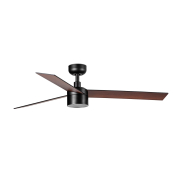 Faro Rudder Tek 3 L - deckenventilator mit licht - Ø 132 cm - matt schwarz - 3000K