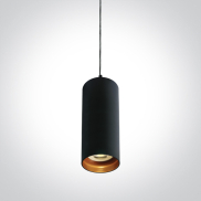 ONE Light Cylinder - Hängeleuchte - Ø 6,8 x 146,5 cm - schwarz