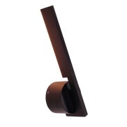 Maxlight Merano - Wandleuchte - 8 x 6 x 27,5 cm - 6W LED inkl - schwarz