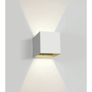 ONE Light Outdoor Wall Dark Lights - Außenwandleuchte - 11,1 x 9,5 x 11 cm - 2 x 3W LED inkl. - IP54 - schwarz