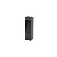 Nova Luce Maddi - gartenpfosten - 8,5 x 30 x 7,5 cm - 7W LED inkl. - IP65 - Sand schwarz
