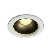 ONE Light Retro Dark Light - Einbaustrahler - Ø 98 mm, Ø 82 mm Einbaumaß - inkl. 12W LED - weiß