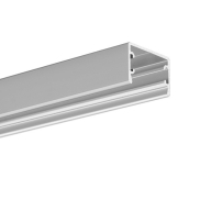 KLUS Glaza-ll - LED-Profil - 2,62 x 1,62 cm - silber eloxiert