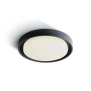 ONE Light Outdoor Project LED - Außen-Deckenleuchte - Ø 34 x 5 cm - 30W LED inkl. - IP54 - anthrazit