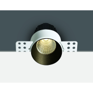 ONE Light Trimless Mini Range - Einbaustrahler - Ø 64 mm, Ø 70 mm Einbaumaß - 12W dimmbare LED inkl. - schwarz