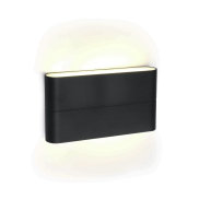 ONE Light Outdoor Slim Range - Außenwandleuchte - 17,5 x 9 x 2,8 cm - 2 x 6W LED inkl. - IP54 - anthrazit