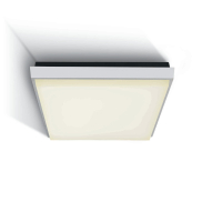 ONE Light Outdoor Slim LED - Außen-Deckenleuchte - 30 x 30 x 4,9 cm - 30W LED inkl. - IP54 - weiß