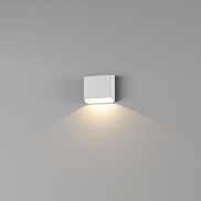 Artdelight Diaz 1L - Wandleuchte - 14,5 x 12 x 3,8 cm - 6W LED inkl. - IP54 - weiß