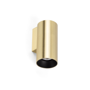 Faro Stan - Wandleuchte - 6 x 7,2 x 12,5 cm - satiniertes Gold
