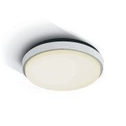 ONE Light Outdoor Slim LED - Außen-Deckenleuchte - Ø 23,8 x 4,6 cm - 20W LED inkl. - IP54 - weiß