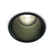 ONE Light Dark Light Pro Range - Einbaustrahler - Ø 75 mm, Ø 68 mm Einbaumaß - inkl. 10W LED - schwarz