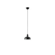 Faro Tatawin S - Pendelleuchte - Ø 18,4 x 208,1 cm - schwarz satiniert und schwarz glänzend