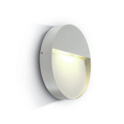 ONE Light Round Indoor/Outdoor Wall Dark Lights - Außenwandleuchte - Ø 21,2 x 3,6 cm - 9W LED inkl. - IP54 - weiß
