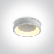 ONE Light LED Dekorative Plafo Round CCT V - Deckenleuchte - Ø 30 x 8 cm - 20W LED inkl. - weiß