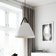 Design for the People Strap 36 - Hängeleuchte - Ø 36 x 343,75 cm - weiß