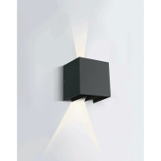 ONE Light Indoor/Outdoor Adjustable Beams - Außenwandleuchte - 14 x 10,5 x 14,5 cm - 2 x 3W LED inkl. - IP54 - anthrazit