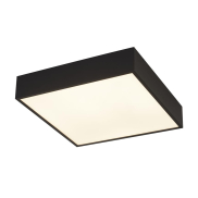 Searchlight Zeus - Deckenleuchte - 30 x 30 x 6 cm - 16W LED inkl - IP44 - schwarz und opal