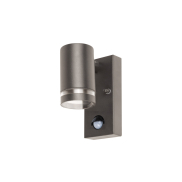 Integral LED Malaga – außenwandleuchte mit bewegungsmelder – 6,8 x 11,6 x 14,9 cm – IP54 – anthrazit