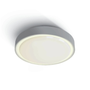 ONE Light E27 Plafo Outdoor - Außen-Deckenleuchte - Ø 30 x 9,3 cm - IP65 - grau