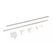 Lucide Track Starter Set - 1-Phasen-Schienensystem - 2 Meter - 220V - weiß