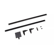 Lucide Track Starter Set - 1-Phasen-Schienensystem - 2 Meter - 220V - Schwarz