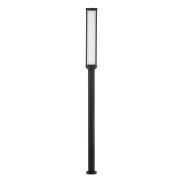 Nova Luce Solstice - Gartenleuchte - Ø 16 x 220 cm - 16W LED inkl. - IP65 - Anthrazit dunkel