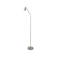 Searchlight Fusion - Stehleuchte - 167 cm - satiniert silber