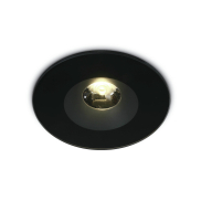ONE Light Bathroom Range - Einbaustrahler - Ø 110 mm, Ø 94 mm Einbaumaß - 6W LED inkl. - IP65 - schwarz