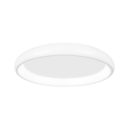 Nova Luce Albi - Deckenleuchte - Ø 61 x 8,5 cm - 50W dimmbare LED inkl. - weiß