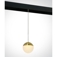 ONE Light Magnetschienensystem MINI, MIDI & MAXI - Hängeleuchte - Ø 9,3 x 150 cm - 10W LED inkl. - gold
