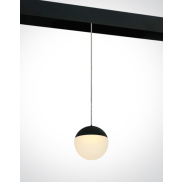 ONE Light Magnetschienensystem MINI, MIDI & MAXI - Hängeleuchte - Ø 9,3 x 150 cm - 10W LED inkl. - schwarz
