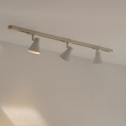 Nordlux Eik Link 3-Kit + 1M Rail - Schienenstrahler GU10 - Ø 8,5 x 16 cm - weiß