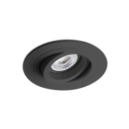 Faro Radon - Einbaustrahler - Ø 92 mm, Ø 80 mm Einbaugröße - mattschwarz
