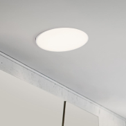 Nova Luce Perfect Profile Trimless - Einbaustrahler mit Fernbedienung (inkl.) - Ø 440 mm, 420 mm Einbaumaß - 24W dimmbare LED inkl. - 2700K-6000K - weiß