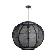 ETH Fabric – hängelampe – Ø 68 x 300 cm – schwarz