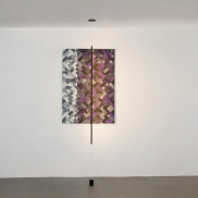 Nova Luce Elettra - Hänge-/Stehleuchte - Ø 7 x 300 cm - 20W LED inkl. - Sand schwarz