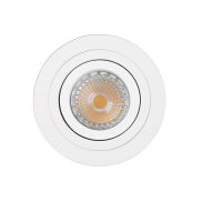 Faro Radon - Einbaustrahler - Ø 92 mm, Ø 80 mm Einbaugröße - mattweiß