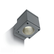 ONE Light Outdoor Wall Cylinders - Außenwandleuchte - 8 x 11,3 x 9,5 cm - 6W LED inkl - IP54 - grau