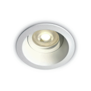 ONE Light - Dark Light Range - Einbaustrahler - Ø 85 mm, Ø 68 mm Einbaugröße - weiß
