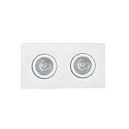 Faro Radon - Einbaustrahler - 180 x 92 mm, 170 x 80 mm Einbaumaß - mattweiß