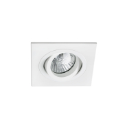 Faro Radon - Einbaustrahler - 92 x 92 mm, Ø 80 mm Einbaugröße - mattweiß