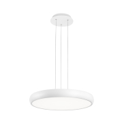 Nova Luce Gap - Hängeleuchte - Ø 51 x 120 cm - 50W LED inkl. - weiß