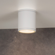 Lucide Aven - Aufbaustrahler - Ø 9 x 10 cm - IP65 - weiß
