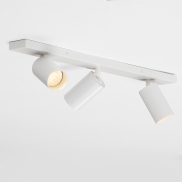Nova Luce Zelos - Aufbaustrahler 3L - 60 x 13,7 x 6 cm - Sand Weiß