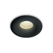 ONE Light - Einbaustrahler - Ø 16 mm, Ø 12 mm Einbaugröße - 1W LED inkl. - IP44 - schwarz