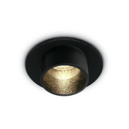 ONE Light - Einbaustrahler - Ø 25 mm, Ø 20 mm Einbaugröße - inkl. 1W LED - schwarz