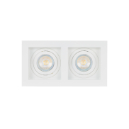Projectlight Bloq 2L - Einbaustrahler - 180 x 100 mm, 171 x 92 mm Einbaumaß - weiß