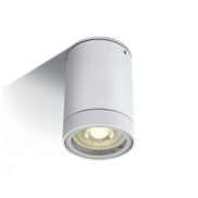 ONE Light GU10 Outdoor Cylinders - Deckenleuchte für den Außenbereich - Ø 6,5 x 9,5 cm - IP54 - weiß