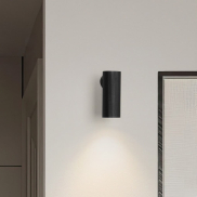Nova Luce Comet - Wandleuchte -  4 x 10 x 7 cm - sand schwarz